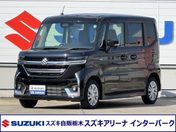 スズキ スペーシア　カスタム　４ＷＤ ＨＹＢＲＩＤ　ＧＳ　４ＷＤ　全方位モニタ
