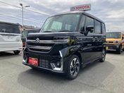 スズキ スペーシア　カスタム ＨＹＢＲＩＤ　ＸＳ　９インチナビ・全方位