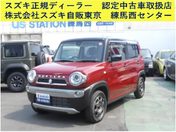 スズキ ハスラー　４ＷＤ Ｇターボ　ＣＶＴ　衝突軽減　フルタイム４