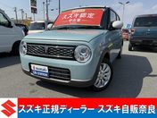 スズキ アルト　ラパン Ｘ　５型　元試乗車　モニターオーディオ付