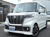 スズキ スペーシア　カスタム ＨＹＢＲＩＤ　ＸＳ　両側電動スライドドア