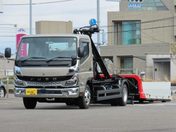 三菱 キャンター ２．９５ｔ　ワイド超ロング　セルフローダ