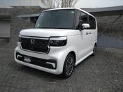 ホンダ Ｎ　ＢＯＸ　カスタム ターボ　純正８インチナビ＆地デジ・バック
