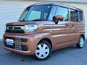 スズキ スペーシア ＨＹＢＲＩＤ　Ｘ　追従停止保持ＡＣＣ　全