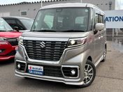 スズキ スペーシア　カスタム　４ＷＤ カスタムハイブリッドＸＳターボ　４ＷＤ　