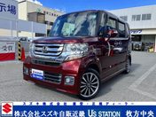 ホンダ Ｎ　ＢＯＸ　カスタム 純正ナビＴＶ　バックカメラ　ＥＴＣ　禁煙