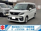 スズキ ソリオ　バンディット　４ＷＤ ＨＹＢＲＩＤ　ＭＶ　４ＷＤ　９インチナビ