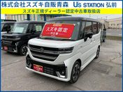 スズキ スペーシア　カスタム　４ＷＤ カスタム　ＨＹＢＲＩＤ　ＸＳターボ　４Ｗ