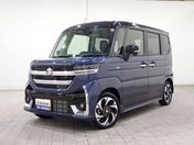 スズキ スペーシア　カスタム ハイブリッドＸＳターボ　ブラック２トーン