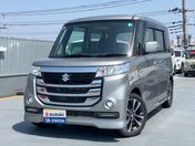 スズキ スペーシア　カスタムＺ カスタムＺターボ　ナビ　バックアイＣ　両