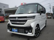 スズキ スペーシア　カスタム　４ＷＤ ＨＹＢＲＩＤ　ＸＳターボ　全方位カメラ９