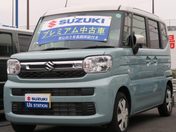 スズキ スペーシア ＨＹＢＲＩＤ　Ｘ　前後セーフティーサポー