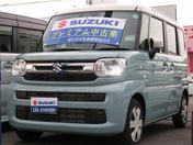 スズキ スペーシア ＨＹＢＲＩＤ　Ｘ　純正９インチナビ　全方