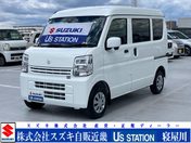 スズキ エブリイバン ＰＣ　６型　新車保証継承／キーレス／フロ