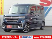 スズキ スペーシア　カスタム ＨＹＢＲＩＤ　ＸＳ　全方位モニター付ナビ
