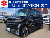 スズキ スペーシア　カスタム ＨＹＢＲＩＤ　ＸＳターボ　全方位カメラ付