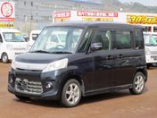 スズキ スペーシア　カスタム ＧＳ　ナビ　オートＡＣ・ライト　ＰＵＳＨ