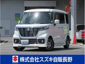スズキ スペーシア　カスタム　４ＷＤ カスタム　ＨＹＢＲＩＤ　ＸＳターボ　全方