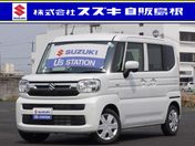 スズキ スペーシア ＨＹＢＲＩＤ　Ｘ　衝突軽減システム　両側