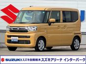 スズキ スペーシア ＨＹＢＲＩＤ　Ｘ　全方位モニター付ナビ・