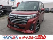 トヨタ ルーミー １．０　カスタム　Ｇ　　ブラックマイカＭ
