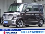 マツダ フレアワゴン　カスタムスタイル　４ＷＤ ハイブリットＸＳ　４ＷＤ　純正８インチナ