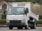 いすゞ エルフ ３ｔ　全低床　強化ダンプ