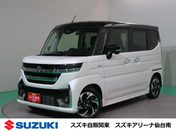 スズキ スペーシア　カスタム　４ＷＤ ＨＹＢＲＩＤ　ＸＳ　４ＷＤ　全方位モニタ