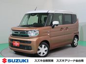 スズキ スペーシア　４ＷＤ ＨＹＢＲＩＤ　Ｘ　４ＷＤ　全方位モニター