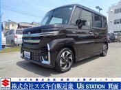 スズキ スペーシア　カスタム　４ＷＤ カスタム　ＨＹＢＲＩＤ　ＸＳターボ