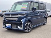 スズキ スペーシア　カスタム カスタム　ＨＹＢＲＩＤ　ＸＳ　全方位モニ