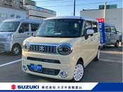 スズキ ワゴンＲ　スマイル ＨＹＢＲＩＤ　Ｘ　ナビ／全方位カメラ／前