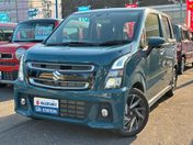 スズキ ワゴンＲ　スティングレー　４ＷＤ ハイブリッドＴ　４ＷＤ　☆コネクト対応モ