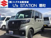 スズキ スペーシア　ベース ＧＦ　２型　前後衝突被害軽減ブレーキ　オ