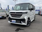 スズキ スペーシア　カスタム　４ＷＤ ＨＹＢＲＩＤ　ＸＳ　４ＷＤ　全方位モニタ