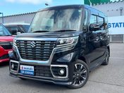 スズキ スペーシア　カスタム　４ＷＤ カスタム　ＨＹＢＲＩＤ　ＸＳターボ　２型