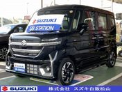 スズキ スペーシア　カスタム カスタム　ＨＶ－ＸＳ　弊社試乗車ＵＰ♪　