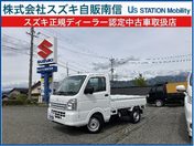 スズキ キャリイトラック　４ＷＤ ＫＣエアコン・パワステ７型５ＭＴ衝突被害