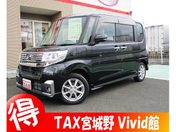 ダイハツ タント　４ＷＤ カスタムＸ　ケンウッドフルセグＴＶナビ