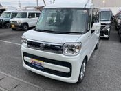 スズキ スペーシア ＨＹＢＲＩＤ　Ｘ　　全方位付ナビ　６月太