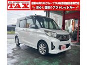 三菱 ｅＫスペース　カスタム カスタムＧ　メモリーナビ　ＤＶＤ再生　フ