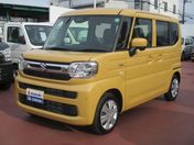 スズキ スペーシア ＨＹＢＲＩＤ　Ｘ　全方位モニター付きナビ