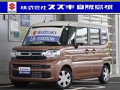 スズキ スペーシア ＨＹＢＲＩＤ　Ｘ　衝突軽減システム　両側