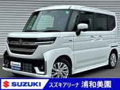 スズキ スペーシア　カスタム カスタム　ＨＹＢＲＩＤ　ＧＳ　衝突警報装