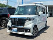 スズキ スペーシア　カスタム　４ＷＤ ハイブリッドＸＳターボ　４ＷＤ　☆ナビ＆