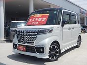 スズキ スペーシア　カスタム　４ＷＤ カスタム　ＨＹＢＲＩＤ　ＸＳ　３型４ＷＤ