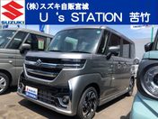 スズキ スペーシア　カスタム ＨＹＢＲＩＤ　ＸＳ　前後衝突被害軽減ブレ