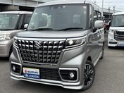 スズキ スペーシア　カスタム　４ＷＤ ハイブリッドＸＳ　４ＷＤ　☆コネクト対応