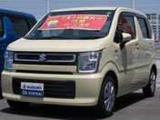 スズキ ワゴンＲ ＨＹＢＲＩＤ　ＦＸ　２型　ナビ　前後衝突