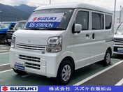 スズキ エブリイバン ＰＣ　試乗車ＵＰ　ＣＶＴで好燃費♪　夜道
